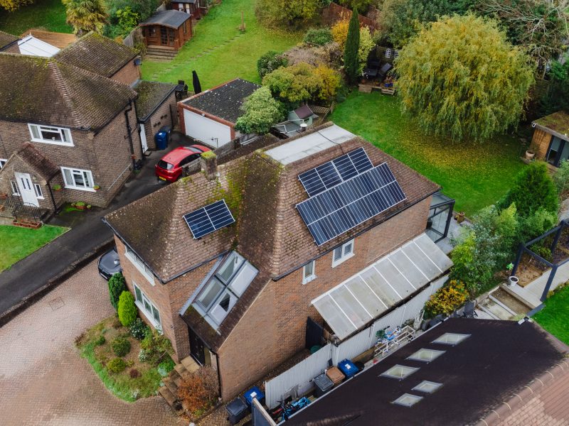 Multiple Solar Panels