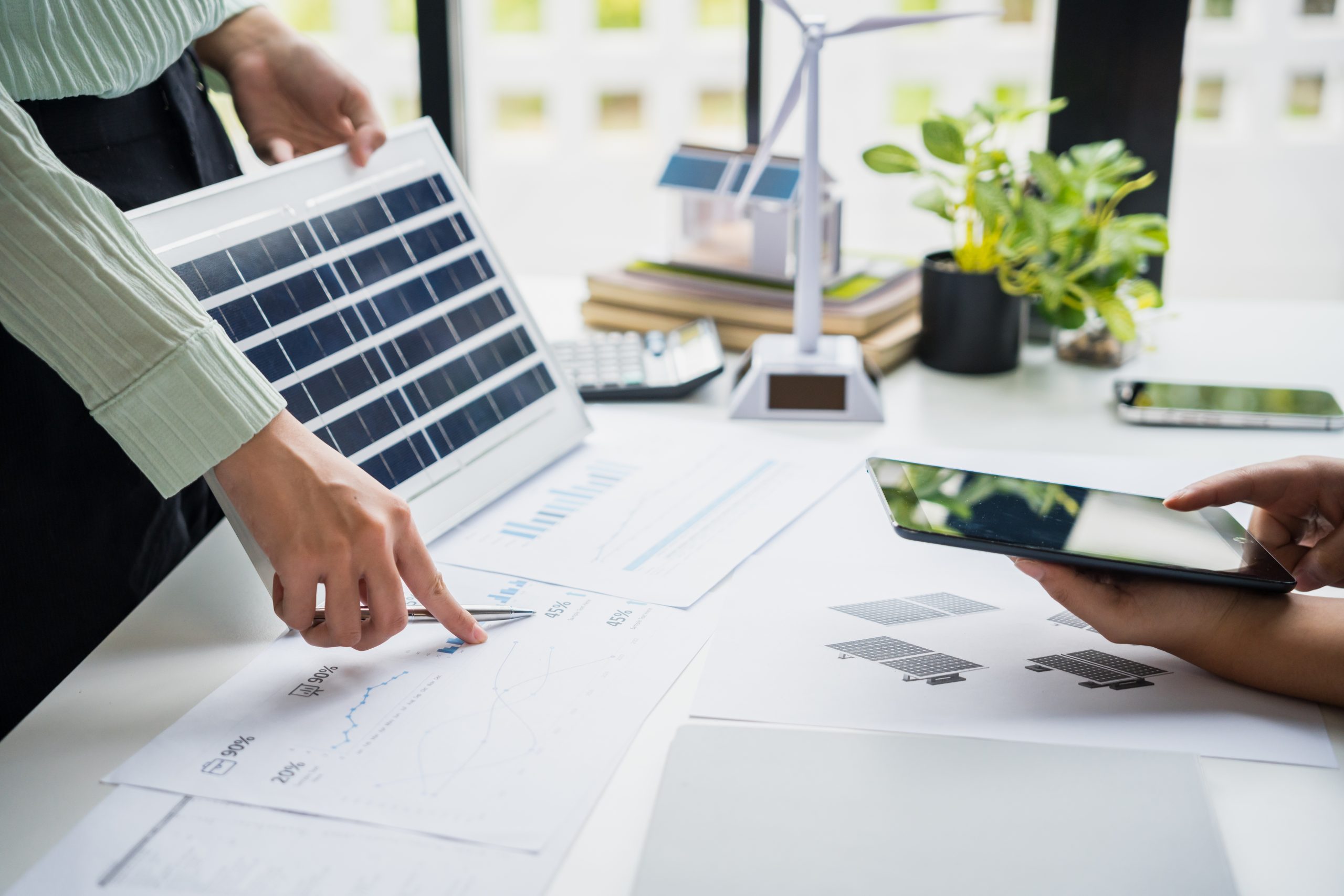 How Solar Panels Protect Your Business Operating Margins